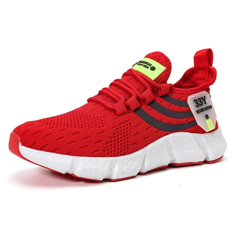 Men’s Summer Breathable Mesh Sneakers – Lightweight Running & Casual Shoes