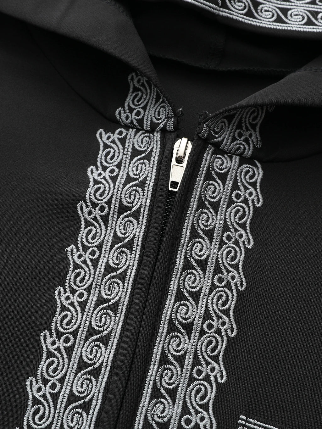 Premium Hooded Moroccan Thobe – Embroidered, Stylish & Comfortable