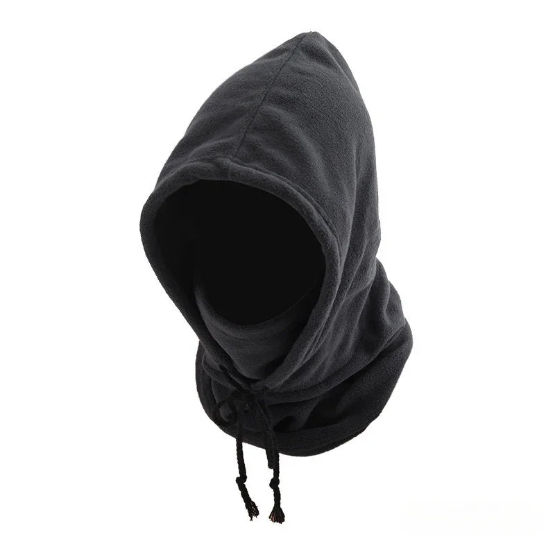 Unisex Winter Knit Balaclava – Windproof Hood & Warm Riding Headgear