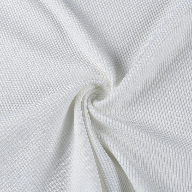 Women’s Sleeveless Knit Bodysuit – Sexy Off-Shoulder Halter Bodycon Top for Summer