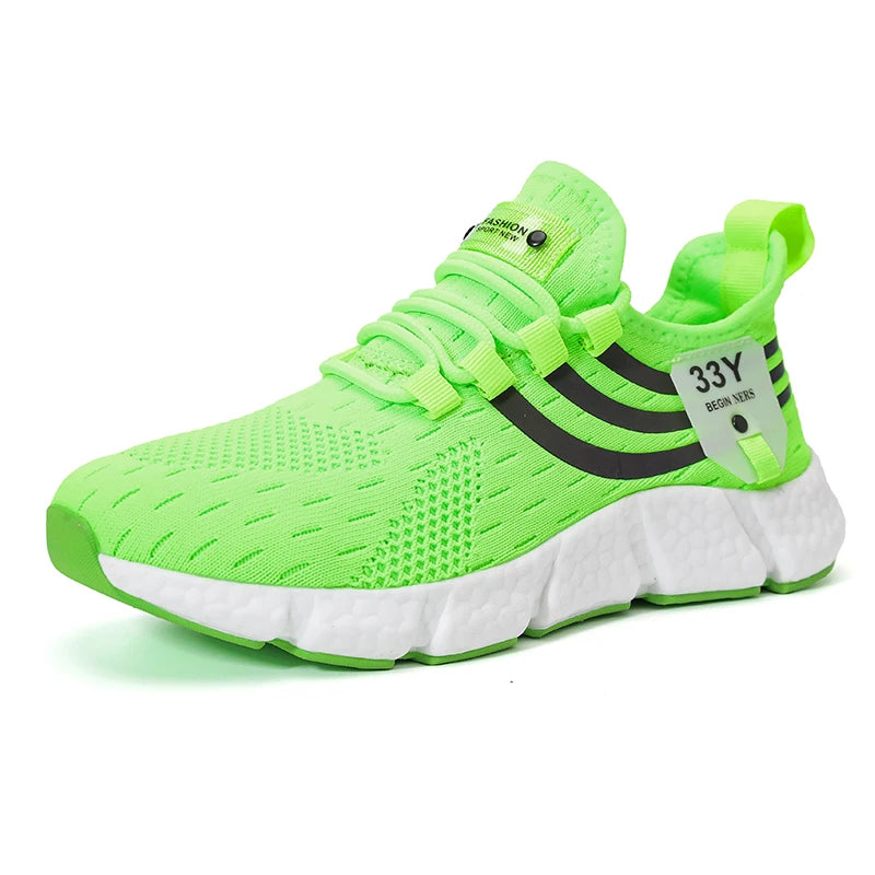 Men’s Summer Breathable Mesh Sneakers – Lightweight Running & Casual Shoes